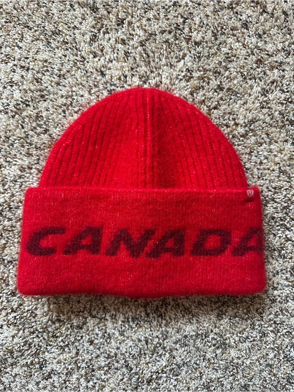 Lululemon x Team Canada Ribbed Alpaca Wool-Blend Beanie Hat